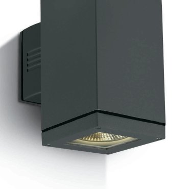 ONE Light PAR30 Outdoor Cubes - buiten wandverlichting - 10,8 x 10,8 cm - IP54 - antraciet