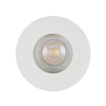 Projectlight Zeus - inbouwspot - Ø 90 mm, Ø 74 mm inbouwmaat - IP65 - wit
