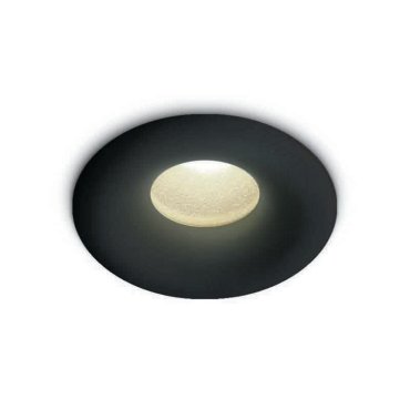 ONE Light - inbouwspot - Ø 16 mm, Ø 12 mm inbouwmaat - 1W LED incl. - IP44 - zwart