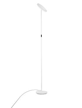 Nova Luce Sinkro - vloerlamp - 25 x 180,6 cm - 30W dimbare LED incl. - zandwit