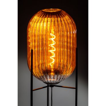 ETH Glamm - vloerlamp - Ø 30 x 176 cm - zwart