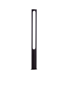 Nova Luce Eta - tuinpaal - 23 x 200 x 12 cm - 21W LED incl. - IP65 - donker antraciet