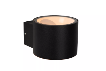 Lucide Oxford - buiten wandverlichting - 13,5 x 11,5 x 11 cm - IP54 - zwart