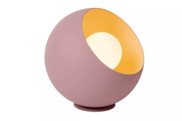 Lucide Doredos - tafellamp - Ø 20 x 20 cm - roze