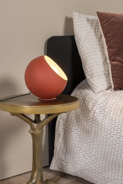 Lucide Doredos - tafellamp - Ø 20 x 20 cm - terracotta