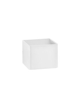 Nova Luce Epic - wandlamp - 9,8 x 10 x 8 cm - 6W LED incl. - wit