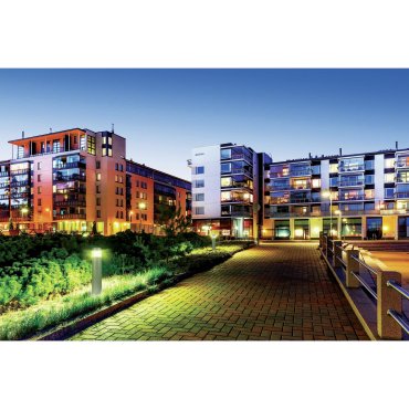 ONE Light LED Bollards Range - tuinpaal - Ø 12 x 85 cm - 15W LED incl. - IP54 - antraciet