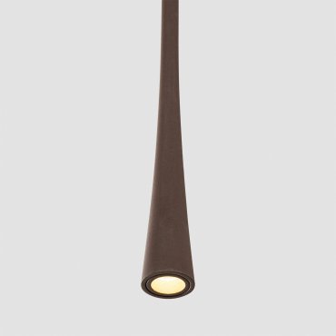 Faro Diana 800 - hanglamp - Ø 3,2 x 80 cm - 6W LED incl. - donkerbruin