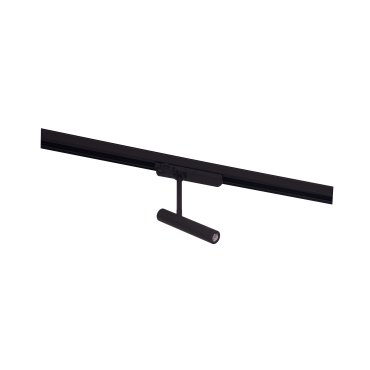 SHOWROOMMODEL - Maxlight Pistol – railspot - 3-fase railsysteem - 16,8 x 3 x 25 cm - 12W LED incl. - zwart