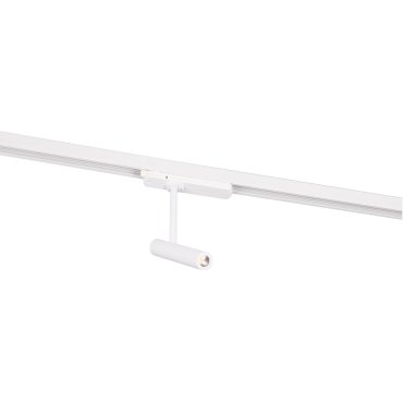 Maxlight Pistol – railspot - 3-fase railsysteem - 16,8 x 3 x 25 cm - 12W LED incl. - wit