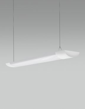 Century Italia Stabila - wand/hang/plafondlamp - 150 x 7,5 x 2,8 cm - 45W LED incl. - wit