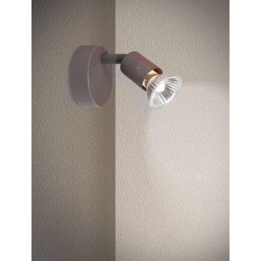 Nova Luce Base - opbouwspot - 8 x 6,7 x 10,9 cm - roest