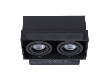 Lucide Trimless - inbouwspot - 185 x 97 mm, 185 x 97 mm inbouwmaat - zwart