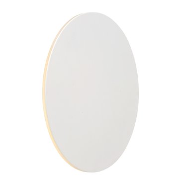 Lucide Eklyps Led - wandverlichting -  Ø 25 x 3 cm - 8W LED incl. - Wit