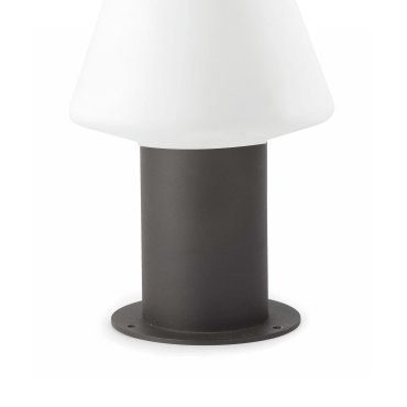 Faro Mistu - tuinpaal - Ø 19 x 31 cm - IP44 - donkergrijs