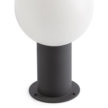 Faro Moon - tuinpaal - Ø 18 x 30 cm - IP44 - donkergrijs