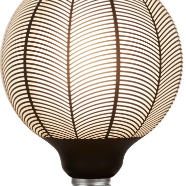 Searchlight Magician LED filament lamp - Ø 13 x 17 cm - E27 - 4W dimbaar - 1800K - zwart