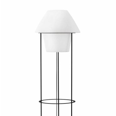 Faro Versus - frame staanlamp - 153 cm - zwart
