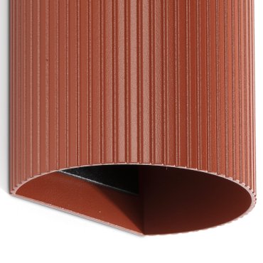 Faro Sole II L - wandlamp - 8 x 15,5 x 6,5 cm - terracotta