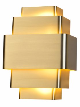 Artdelight Layers - wandverlichting - 12 x 20 x 27,5 cm - brons