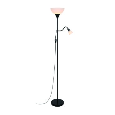 Nordlux Lauria - vloerlamp - Ø 25 x 178 cm - zwart