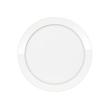 ETH Anne Round - plafondlamp - Ø 26 x 2,7 cm - 3 stappen dimbaar - 15W LED incl. - IP44 - wit