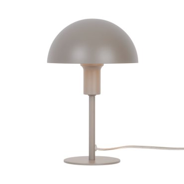 Nordlux Ellen Mini - tafellamp - Ø 16 x 25 cm - licht bruin