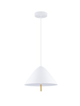 Nova Luce Oros - hanglamp - Ø 40 x 150 cm - 17W LED incl. - zandwit