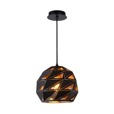 Lucide Malunga - hanglamp - Ø 25 x 150 cm - zwart