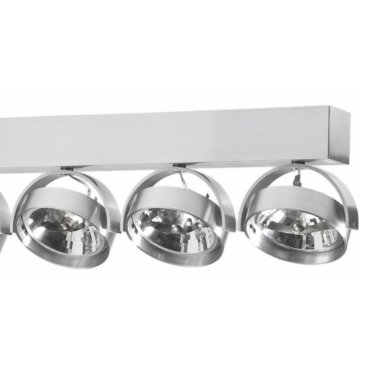 Artdelight Dutchess - opbouwspot 4L - 55 x 6 x 18,9 cm - aluminium