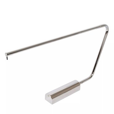 Lucide Madison - bureaulamp - 62,5 x 5,5 x 33 cm - 6,5W dimbare LED incl. - chroom