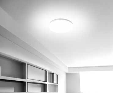 Century Italia Blanca Slim - wand- en plafondlamp - Ø 24,5 x 5,5 cm - 14W LED incl. - wit