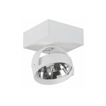 Artdelight Dutchess - opbouwspot 1L - 12,8 x 12,8 x 18 cm - wit