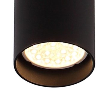 Maxlight Pet Round - opbouwspot - 10 cm - zwart