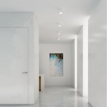 SHOWROOMMODEL - Maxlight Etna - opbouwspot - 10 x 10 x 11 cm - 10W LED incl.  - wit