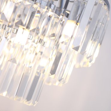 Maxlight Monaco - plafondverlichting - Ø 42 x 28 cm - chroom