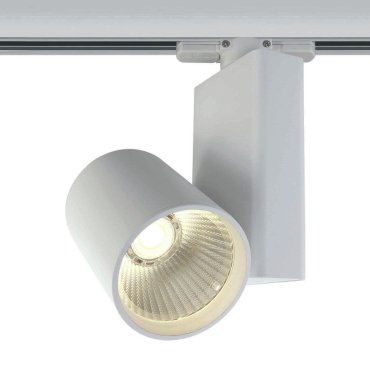 ONE Light COB Track Spot - rail spot - 3-fase railsysteem - Ø 8 x 14 cm - 15W LED incl. - wit - warm witte lichtkleur