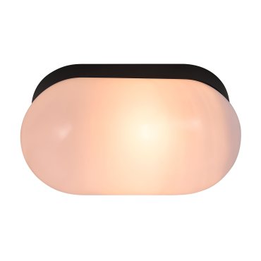 Nordlux Foam - wandlamp - 11,76 x 21,75 cm - IP44 - zwart