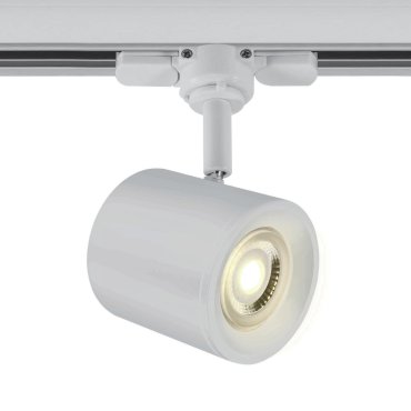 ONE Light GU10 Track Spots - rail spot - 3-fase railsysteem - Ø 7 x 9,6 cm - wit