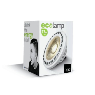 ONE Light R111 GU10 LED - Ø 11,1 x 6,9 cm - GU10 - 13W niet dimbaar - wit - 4000K