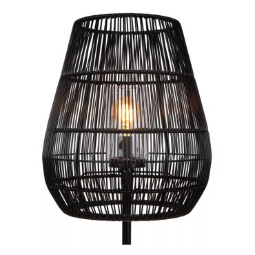 Lucide Nerida - buiten vloerlamp - Ø 35 x 154 cm - IP44 - zwart