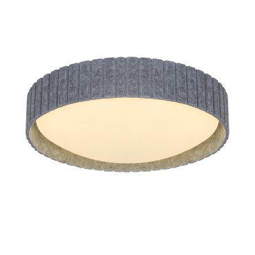 Nordlux Corato 40 - plafondlamp - Ø 42 x 11 cm - grijs