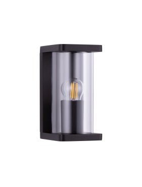 Nova Luce Adoray - buiten wandverlichting - 10 x 19,7 x 14,2 cm - IP65 - donker antraciet