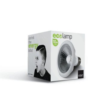 ONE Light PAR30 COB LED - Ø 9,4 x 8,6 cm - E27 - 10W niet dimbaar - 3000K