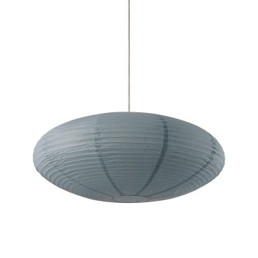 Nordlux Villo - papieren lampenkap zonder pendel - Ø 60 x 24 cm - blauw