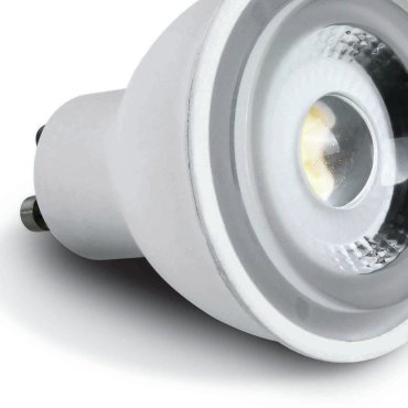 ONE Light 60° COB LED - Ø 5 x 5,5 cm - GU10 - 6W niet dimbaar - 4000K - wit