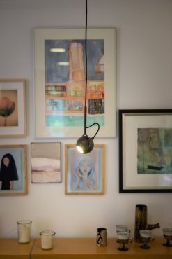ETH The Eye - hanglamp - Ø 12 x 150 cm - zwart