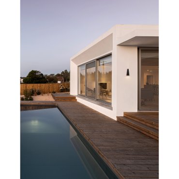 Nova Luce Veiro - buiten wandverlichting - 9,3 x 9 x 20,5 cm - 6W LED incl. - IP65 - antraciet