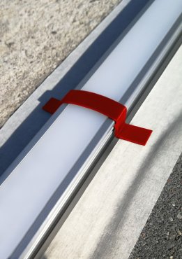 KLUS HR-MAX - bevestigingsclip - rood