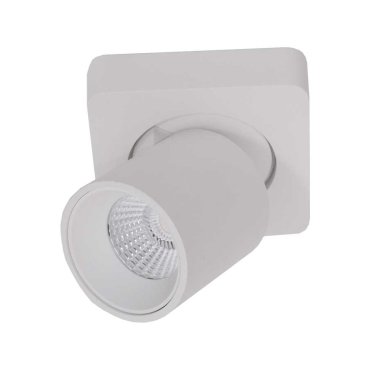 Artdelight Laguna - opbouwspot 1L - 10 x 10 x 9,5 cm - 6W dimbare LED incl. - wit